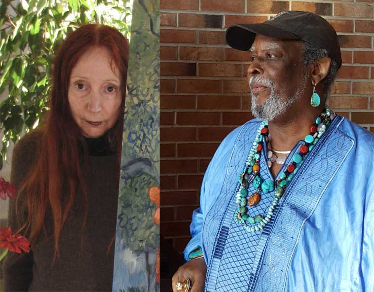Phoebe Stone and Francois Clemmons reading at Town Hall Theater